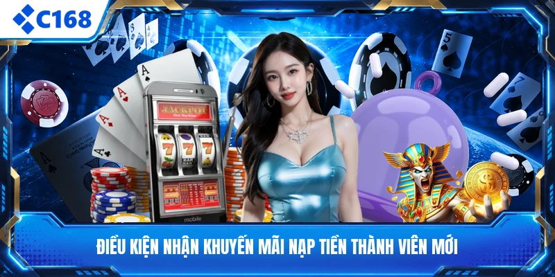 Điều kiện nhận khuyến mãi nạp tiền thành viên mới