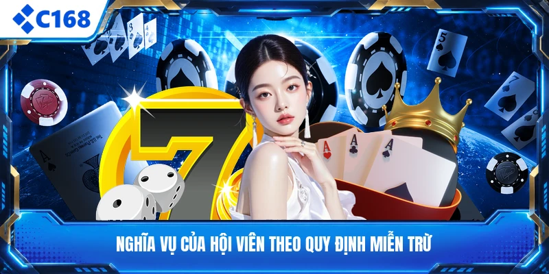 Nghĩa vụ của hội viên theo quy định miễn trừ