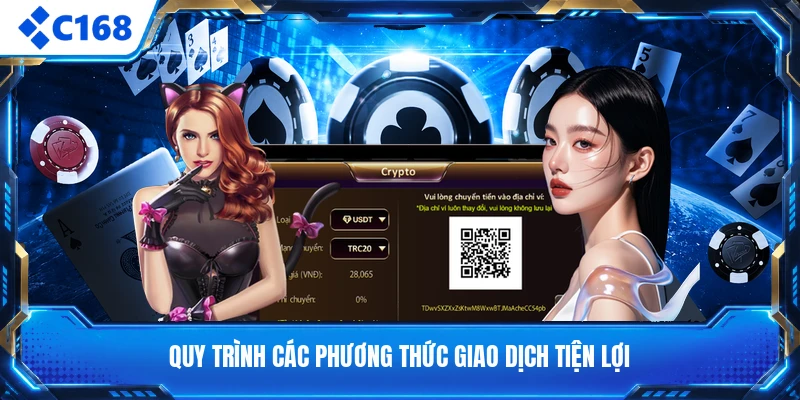 Quy trình các phương thức giao dịch tiện lợi