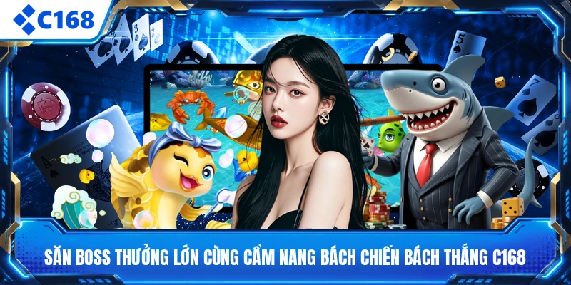 Săn Boss Thưởng Lớn Cùng Cẩm Nang Bách Chiến Bách Thắng C168